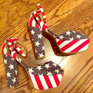 BEST OFFER—NWOT Jeffrey Campbell America heels